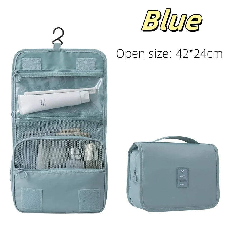 High Quality Travel Makeup Bag Waterproof Toiletries Organizer Women Neceser Bathroom Hook Wash Pouch Hook Makeup Storage Bag by DLC MARKET