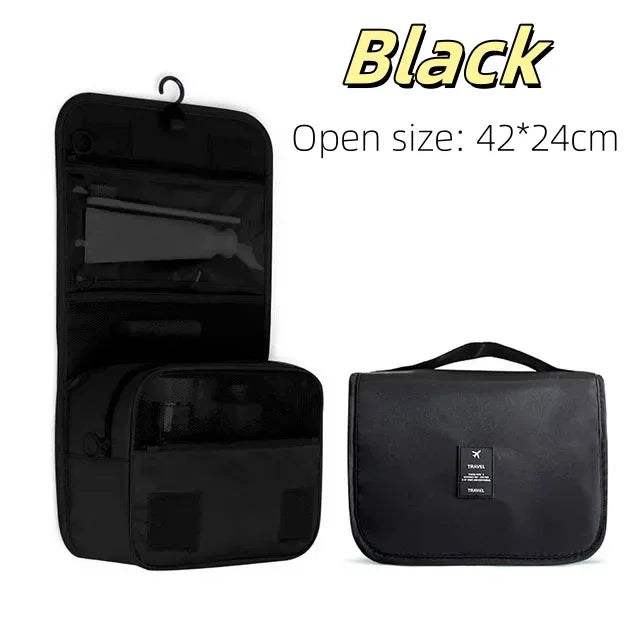 High Quality Travel Makeup Bag Waterproof Toiletries Organizer Women Neceser Bathroom Hook Wash Pouch Hook Makeup Storage Bag by DLC MARKET