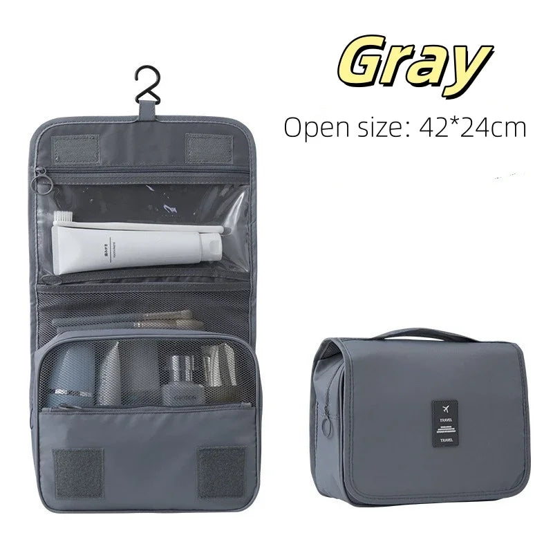 High Quality Travel Makeup Bag Waterproof Toiletries Organizer Women Neceser Bathroom Hook Wash Pouch Hook Makeup Storage Bag by DLC MARKET