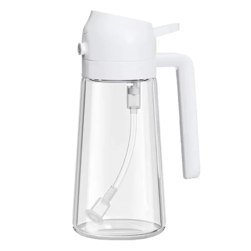 Buy 2-in-1 Kitchen Oil Sprayer and Dispenser Bottle, Plastic Oil Mister for Cooking, BBQ, Baking, Roasting and Picnic online at DLC Market