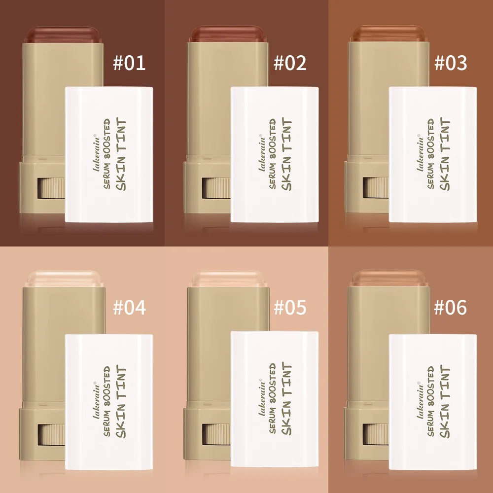 Buy Skin Tint Foundation Stick Moisturizing & Non-Sticky Concealer Base Foundation Boosted Smooth Makeup Stick Woman Cosmetics online at DLC Market