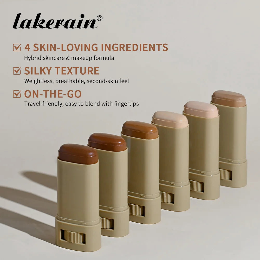 Buy Skin Tint Foundation Stick Moisturizing & Non-Sticky Concealer Base Foundation Boosted Smooth Makeup Stick Woman Cosmetics online at DLC Market