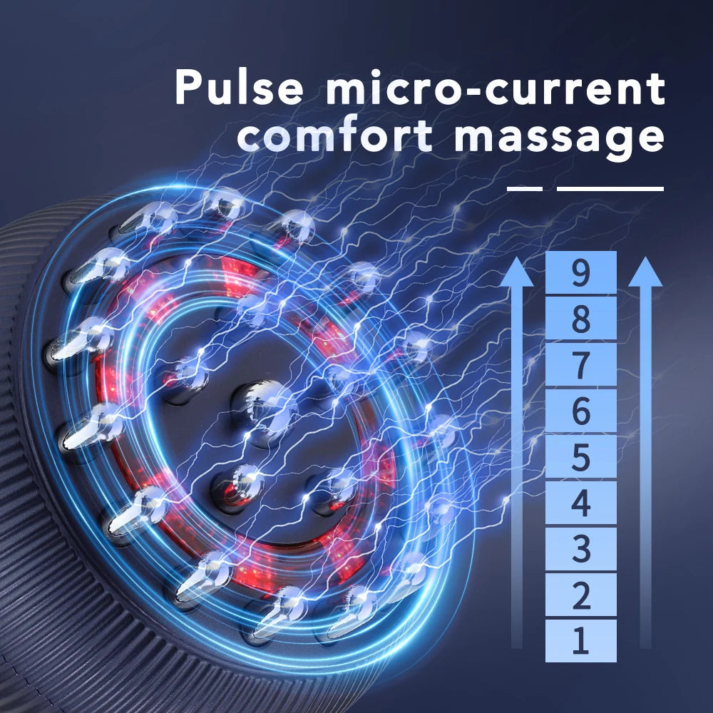 Smart Electronic Deep Tissue Massage Gun by DLC MARKET