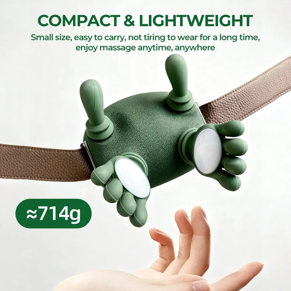 Buy Bionic Finger Neck Shoulder Massager Wireless Neck Cervical Trapezius 4D Kneading Body Back Hand Massage Shawl Brushless Motor online at DLC Market
