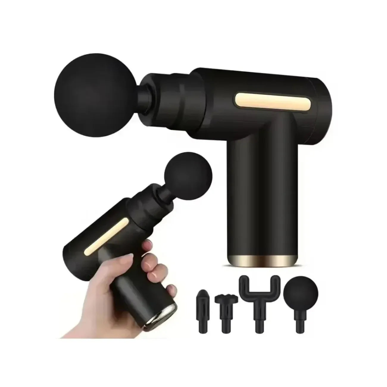 Buy Mini USB Massage Gun – Portable Fascia Relaxer for Neck, Shoulders, and Back, Quiet Muscle Relief for Home and Travel online at DLC Market