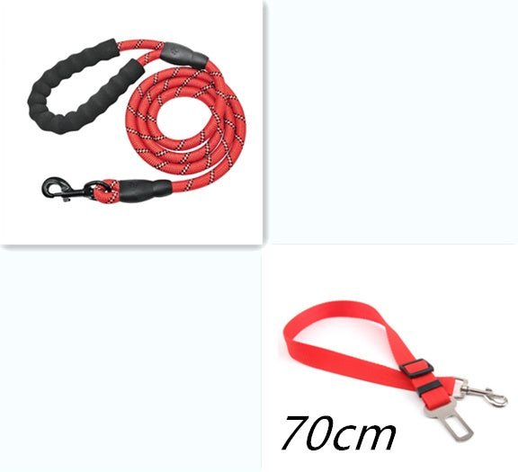 Buy Reflective Dog Leash Nylon Pet Dog Leash Rope For Small Medium Large Dogs Walking Training Pet Suppiles online at DLC Market