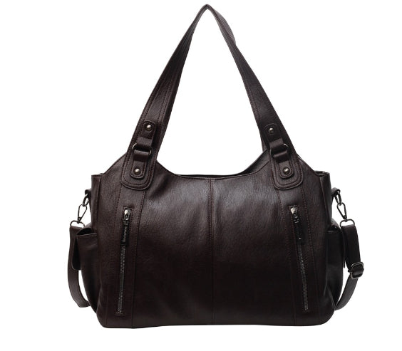 Buy Handbag European And American Retro Solid Color Simple Texture online at DLC Market