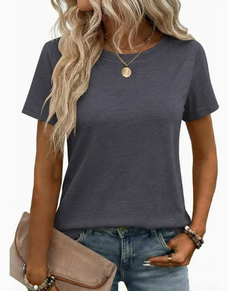 Buy Women's Solid Color T-shirt online at DLC Market