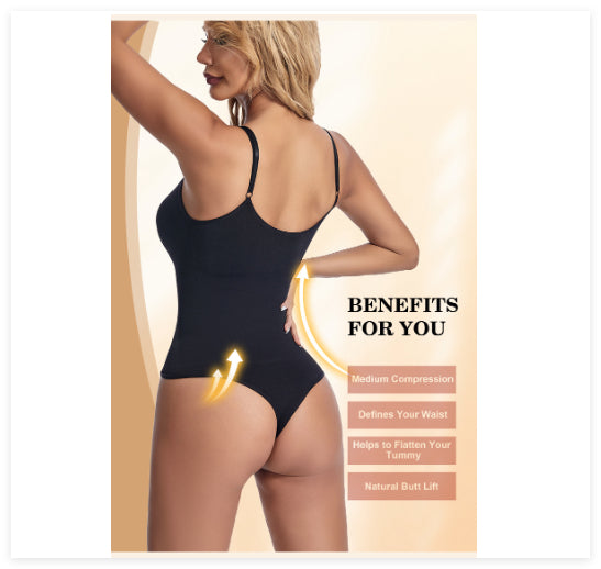 One Piece Body Shaping Clothes Women's Pants by null