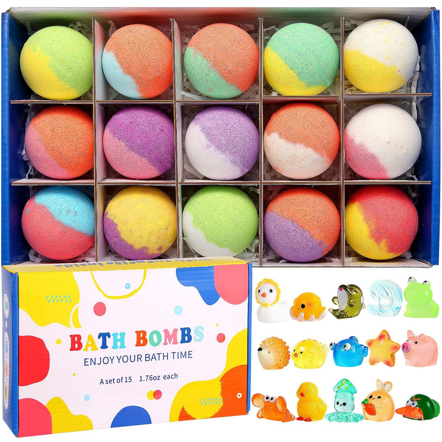 Buy Glow-in-the-Dark Doll-Shaped Bath Bombs - Kids Bath Time Fun Set with Fizzing Bubble Foam online at DLC Market