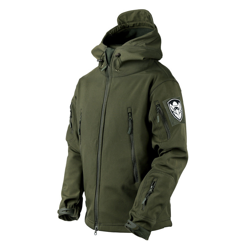 Outdoor Windproof Clothing Soft Shell Jacket by null