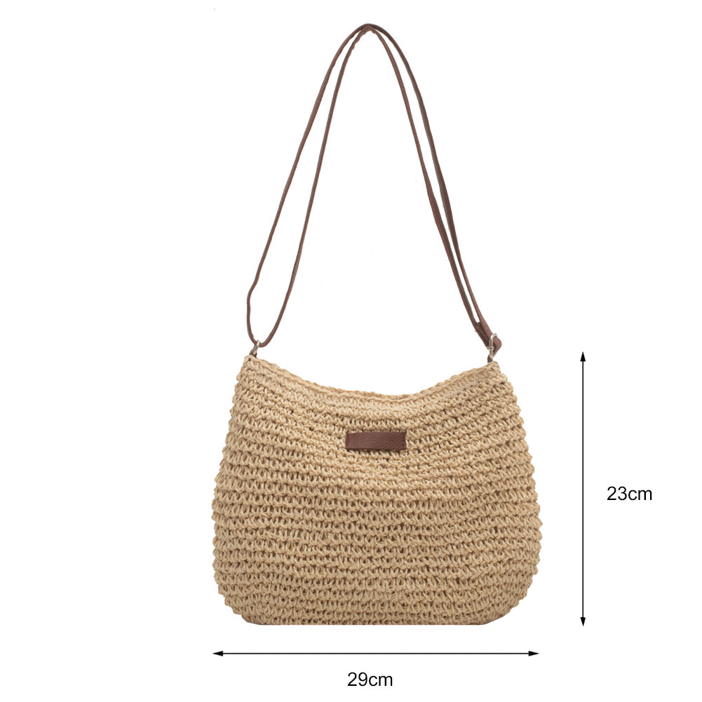 Buy Niche Design Vacation Straw Tote Bag online at DLC Market