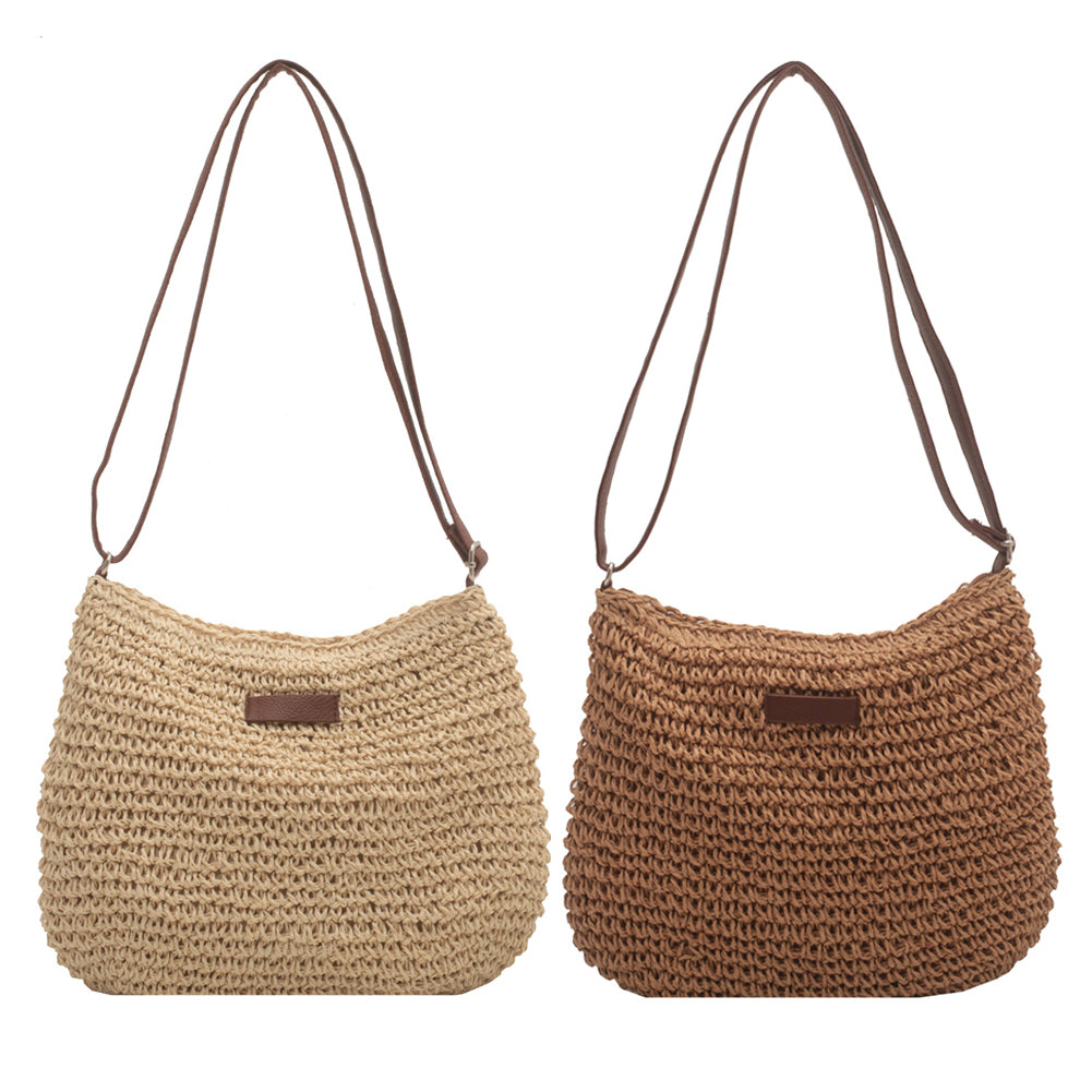 Buy Niche Design Vacation Straw Tote Bag online at DLC Market