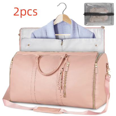 Buy Large Capacity Travel Duffle Bag Women's Handbag Folding Suit Bag Waterproof Clothes Totes online at DLC Market