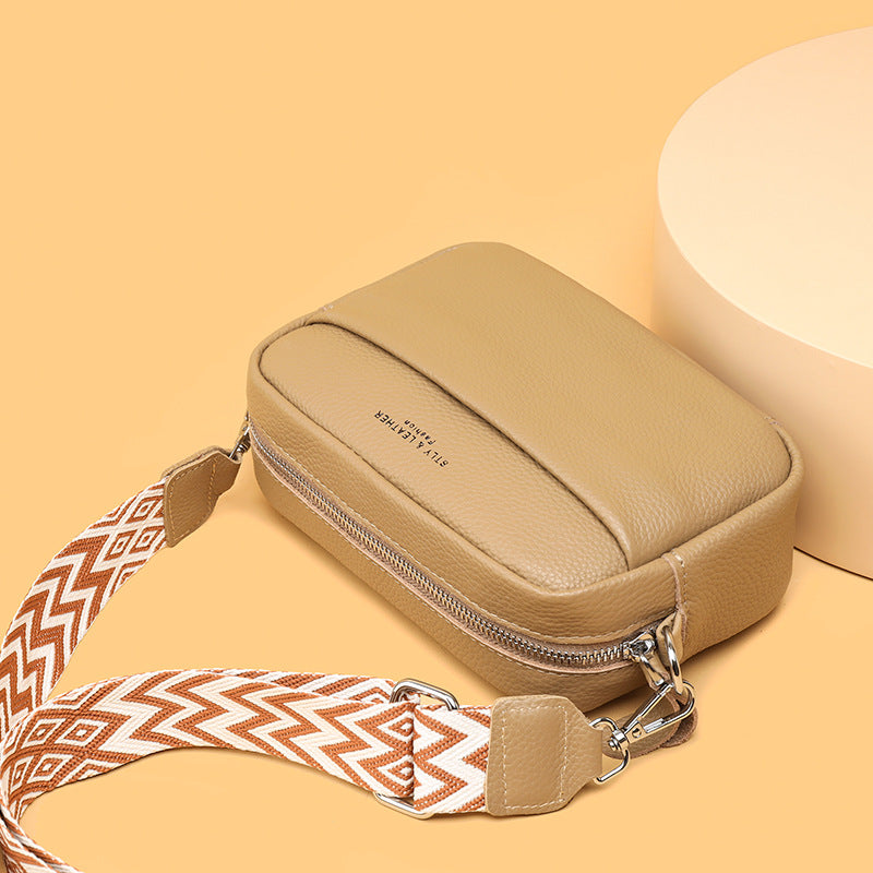 Buy Fashion Shoulder Crossbody Bags With Rhombus Embroidered Wide Shoulder Strap Cute Small Square Bag Women online at DLC Market
