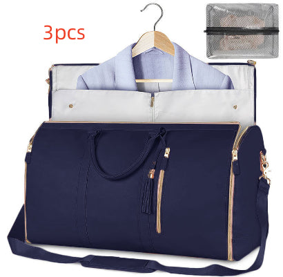 Buy Large Capacity Travel Duffle Bag Women's Handbag Folding Suit Bag Waterproof Clothes Totes online at DLC Market