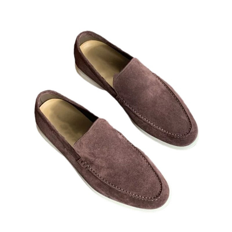 Buy Men's Loafers Summer Casual Frost Flat Shoes Slip-on Driving Shoes online at DLC Market