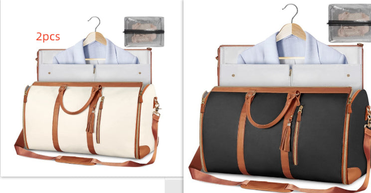 Buy Large Capacity Travel Duffle Bag Women's Handbag Folding Suit Bag Waterproof Clothes Totes online at DLC Market