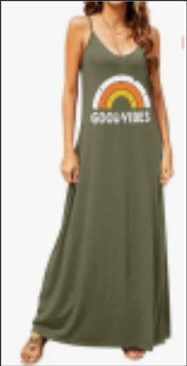 Buy Supnier Women's Summer Maxi Dress Casual V-Neck Sleeveless Bohemian Spaghetti Strap Floral Long Maxi Dress online at DLC Market