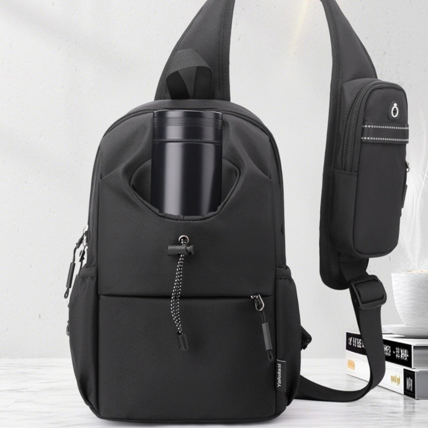 Buy Men's Oxford Cloth Splash-proof Shoulder Crossbody Chest Bag online at DLC Market