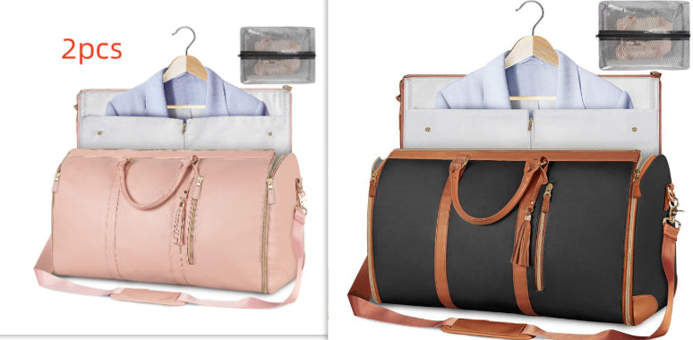 Buy Large Capacity Travel Duffle Bag Women's Handbag Folding Suit Bag Waterproof Clothes Totes online at DLC Market