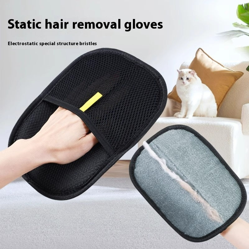 Buy Pet Hair Remover Mitt Pet Hair Remover Gloves Deshedding Brush Glove For Dog Cat Rabbit With Long Short Curly Hair online at DLC Market