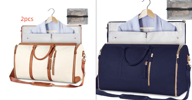 Buy Large Capacity Travel Duffle Bag Women's Handbag Folding Suit Bag Waterproof Clothes Totes online at DLC Market
