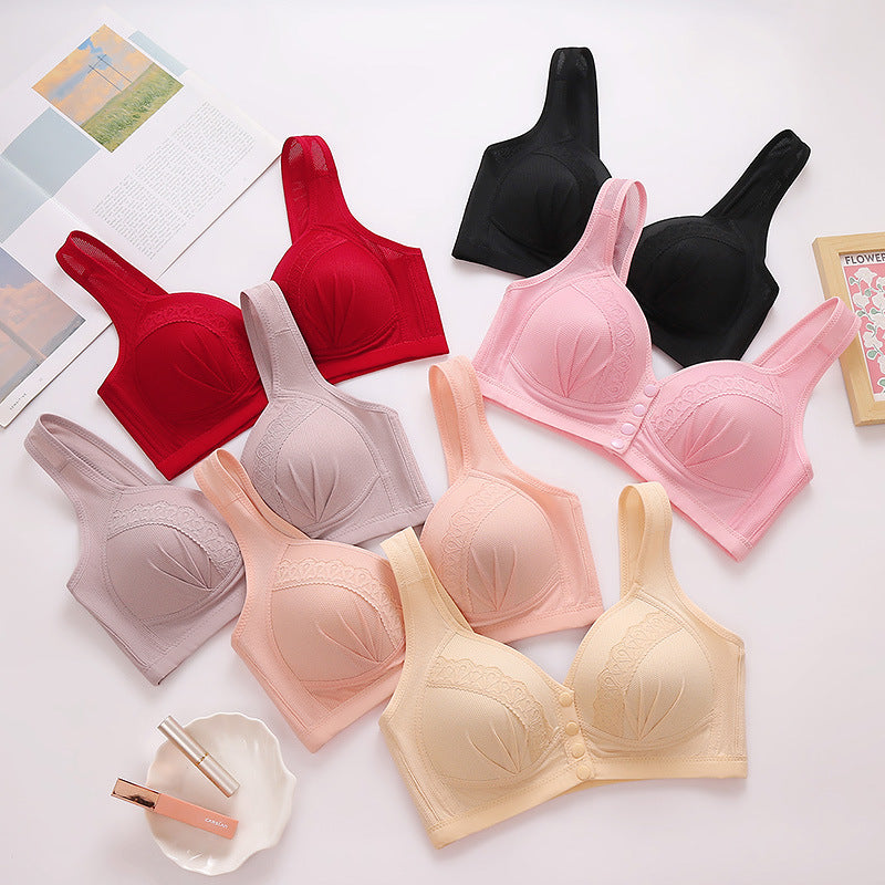 Buy Thin Front Open Button Vest Style Bra online at DLC Market