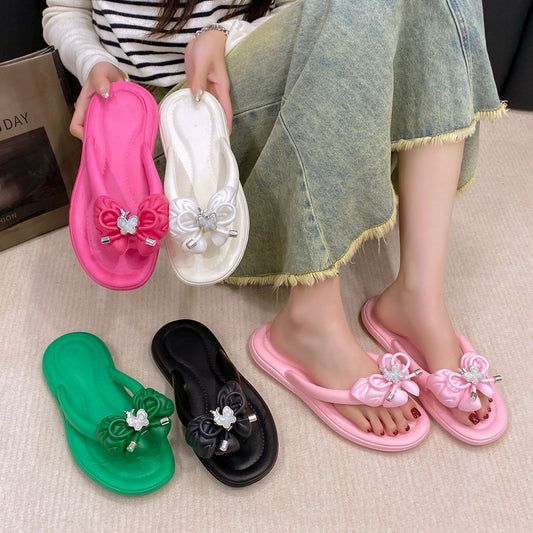 Womens EVA non-slip outdoor slippers with leather lining | DLC Market