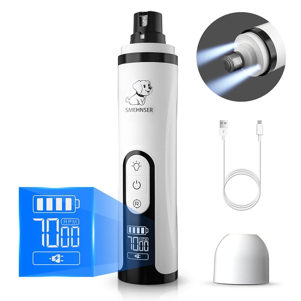 Buy Pet Automatic Nail Piercing Device 3-speed LED Electric online at DLC Market
