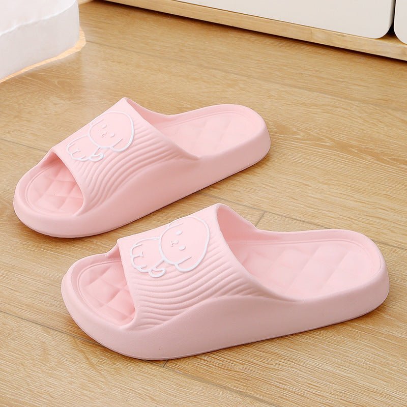 Cartoon Dog Non-Slip Indoor House Slippers - DLC MARKET