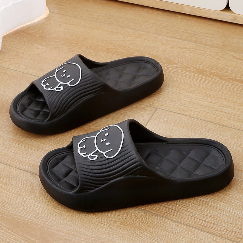 Cartoon Dog Non-Slip Indoor House Slippers - DLC MARKET