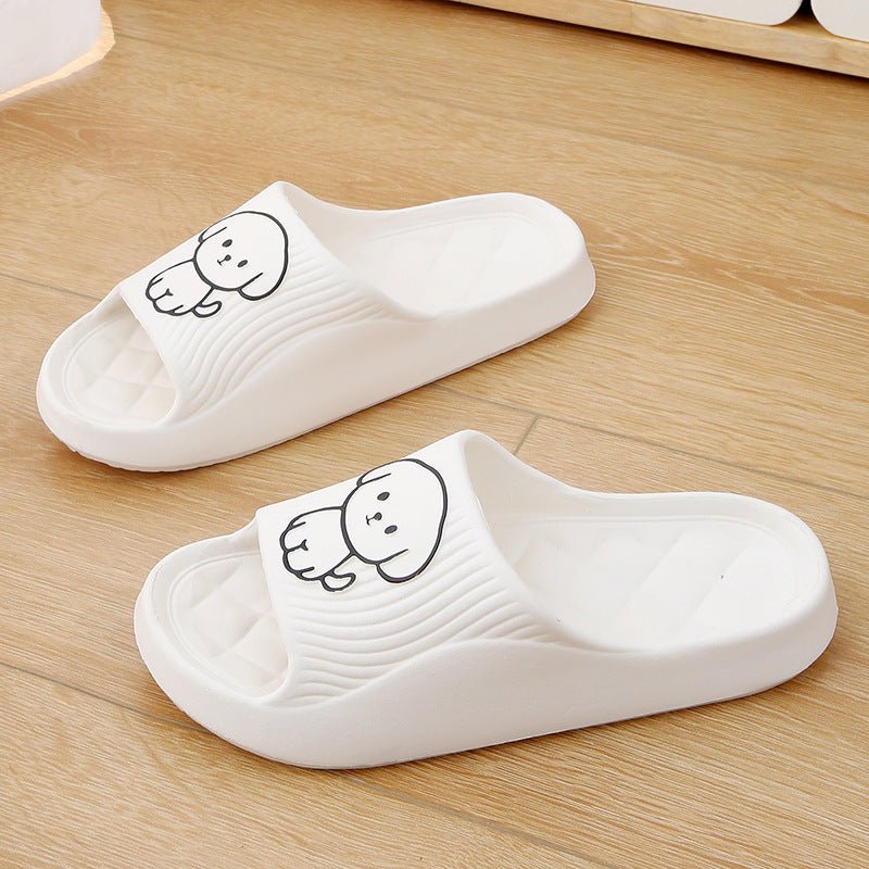 Cartoon Dog Non-Slip Indoor House Slippers - DLC MARKET