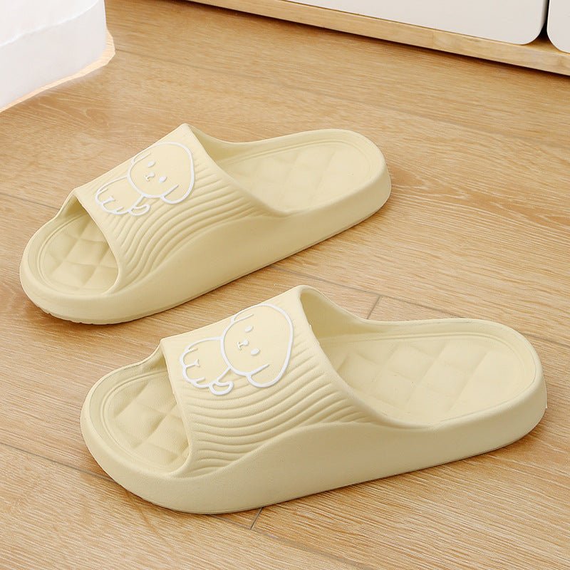 Cartoon Dog Non-Slip Indoor House Slippers - DLC MARKET