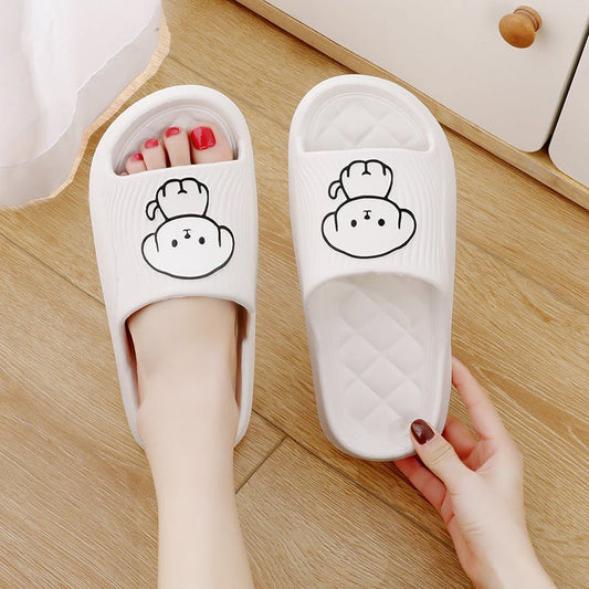 Cartoon Dog Non-Slip Indoor House Slippers - DLC MARKET