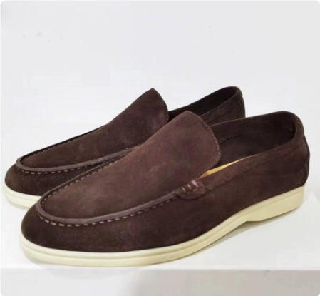 Buy Men's Loafers Summer Casual Frost Flat Shoes Slip-on Driving Shoes online at DLC Market
