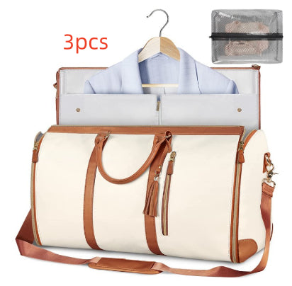 Buy Large Capacity Travel Duffle Bag Women's Handbag Folding Suit Bag Waterproof Clothes Totes online at DLC Market