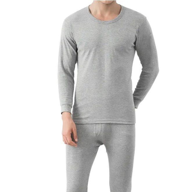 Buy Men Thermal Underwear Set Long Johns Pants Long Sleeve Soft Underwear Kit Top Bottom Winter Sports Suits online at DLC Market