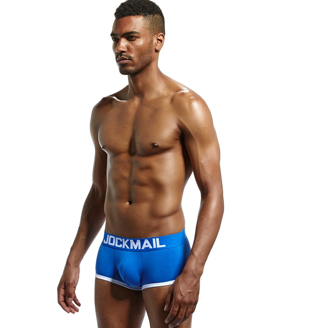 Men's Woven Boxer Cotton Underwear by null
