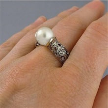 Buy Inlaid Imported Artificial ABS Pearl Ring online at DLC Market