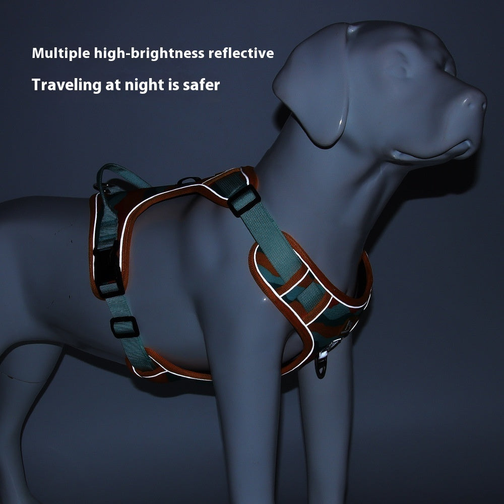 Buy Dog Chest And Back Reflective Commuter Hand Holding Rope online at DLC Market