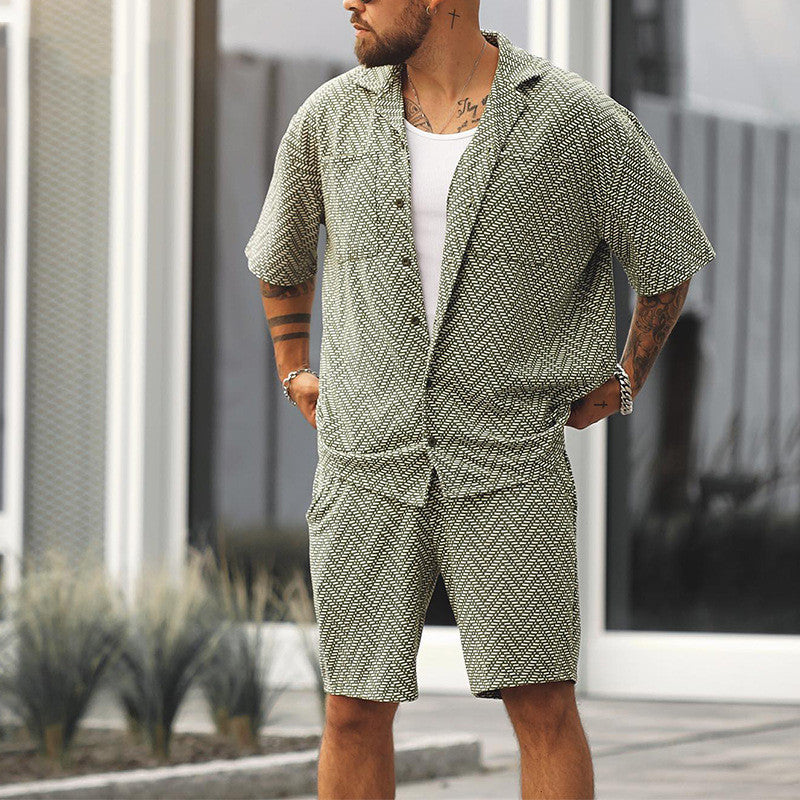 Fashion Individual Casual Shirt Men's Clothing by null