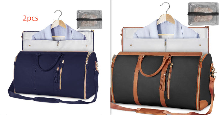 Buy Large Capacity Travel Duffle Bag Women's Handbag Folding Suit Bag Waterproof Clothes Totes online at DLC Market