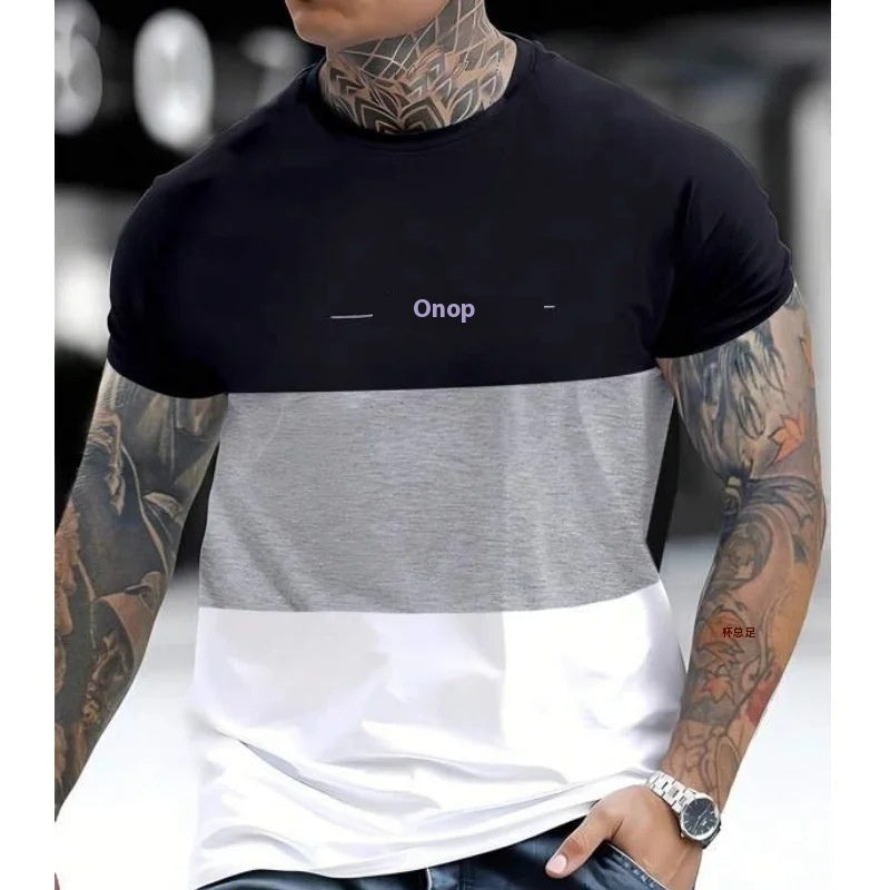 Men's T-shirt 3D Printing Athletic Clothing by null
