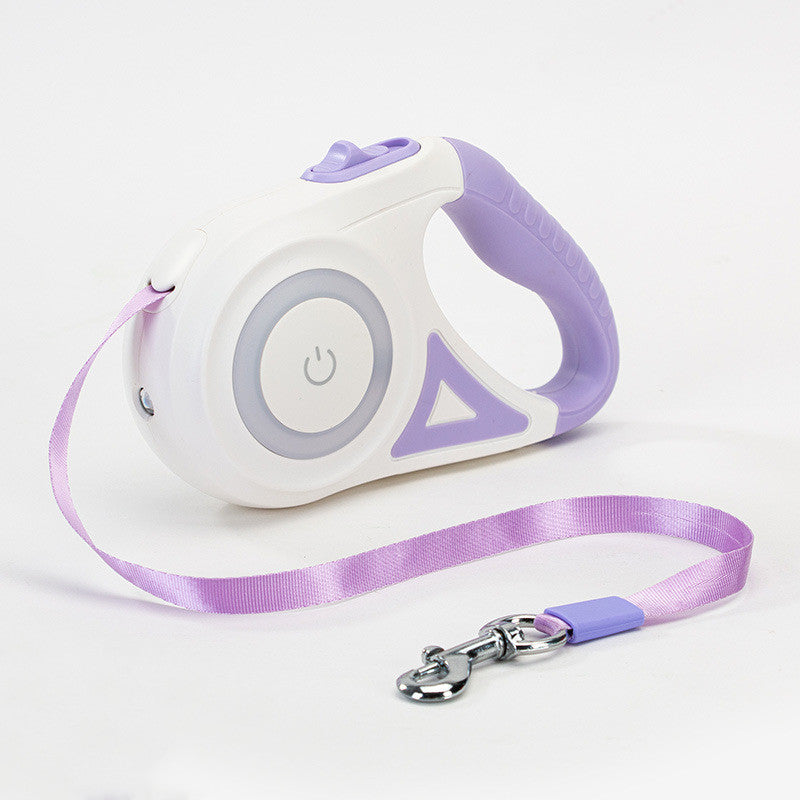 Buy Dog Leash Retractable Leash And Dog Collar Spotlight Automatic Pet Dog Cat Traction Rope For Small Medium Dogs Pet Product online at DLC Market