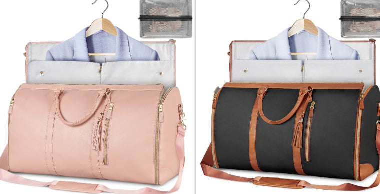 Buy Large Capacity Travel Duffle Bag Women's Handbag Folding Suit Bag Waterproof Clothes Totes online at DLC Market