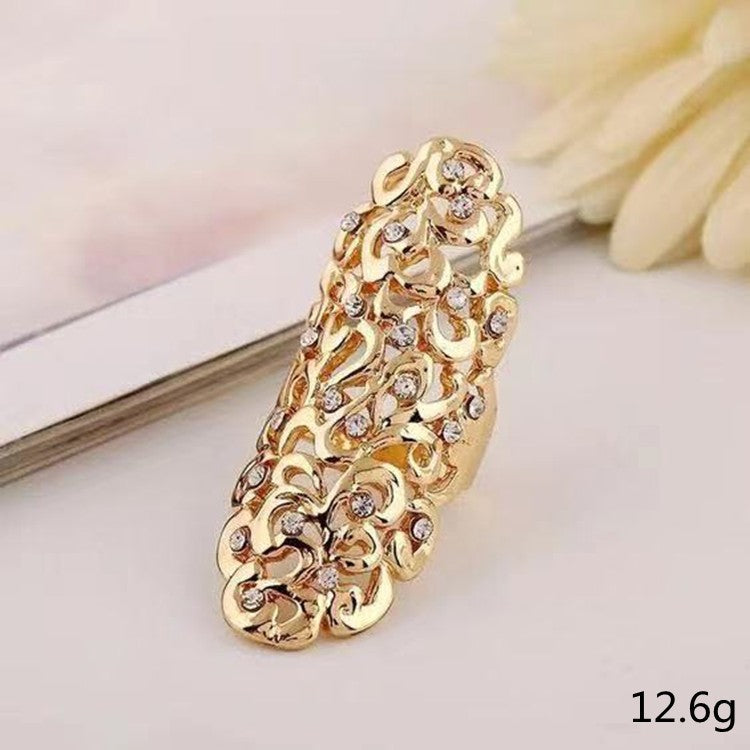 Buy Girlfriends Couple Gift Irregular Hollow Pattern Ring Female online at DLC Market