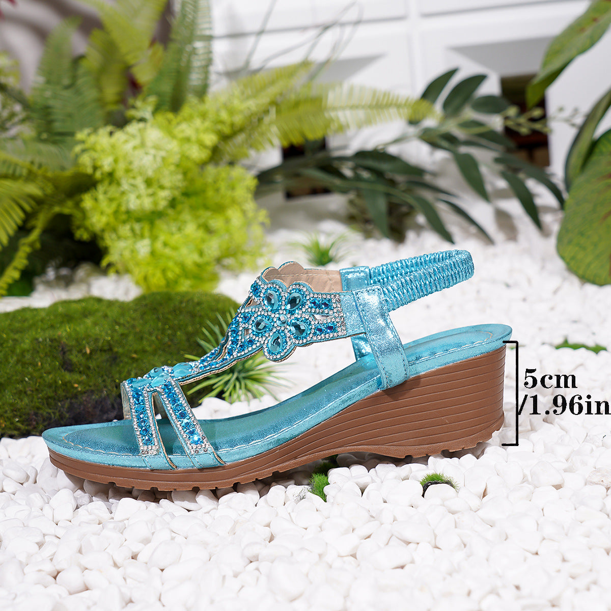 Buy Bohemian-style Thick-soled Wedge Sandals online at DLC Market
