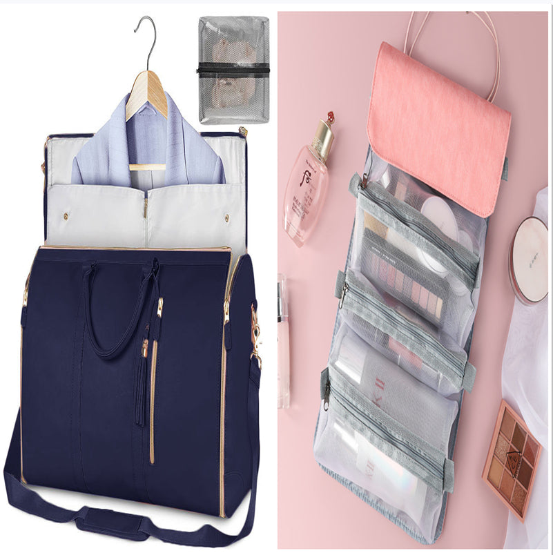 Buy Large Capacity Travel Duffle Bag Women's Handbag Folding Suit Bag Waterproof Clothes Totes online at DLC Market