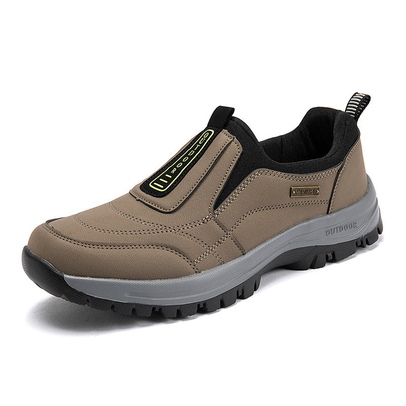 Buy Men's Shoes Lightweight Plus Size Outdoor Climbing Boots Hiking Autumn And Winter online at DLC Market